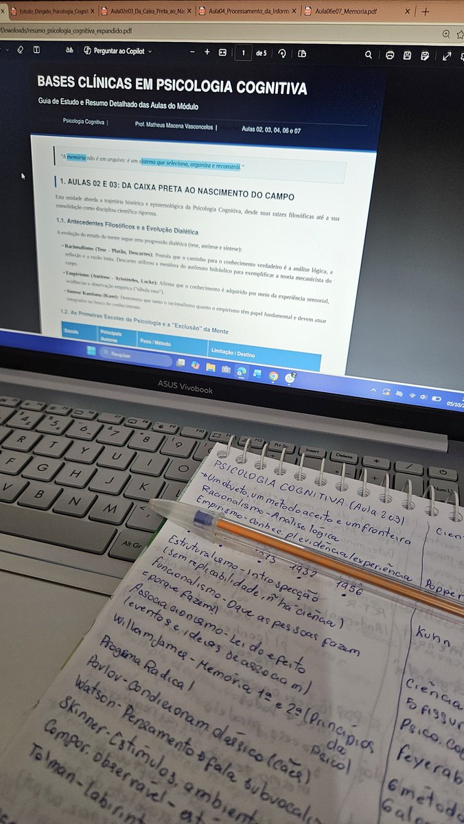 psicnick's tweet photo. #psitwt ⁕ #collegetwt 𖡼 #studytwt 𝅄 ♡
psicologia cognitiva + só sei estudar escrevendo ☝🏻 https://t.co/Rbdt6BCamt