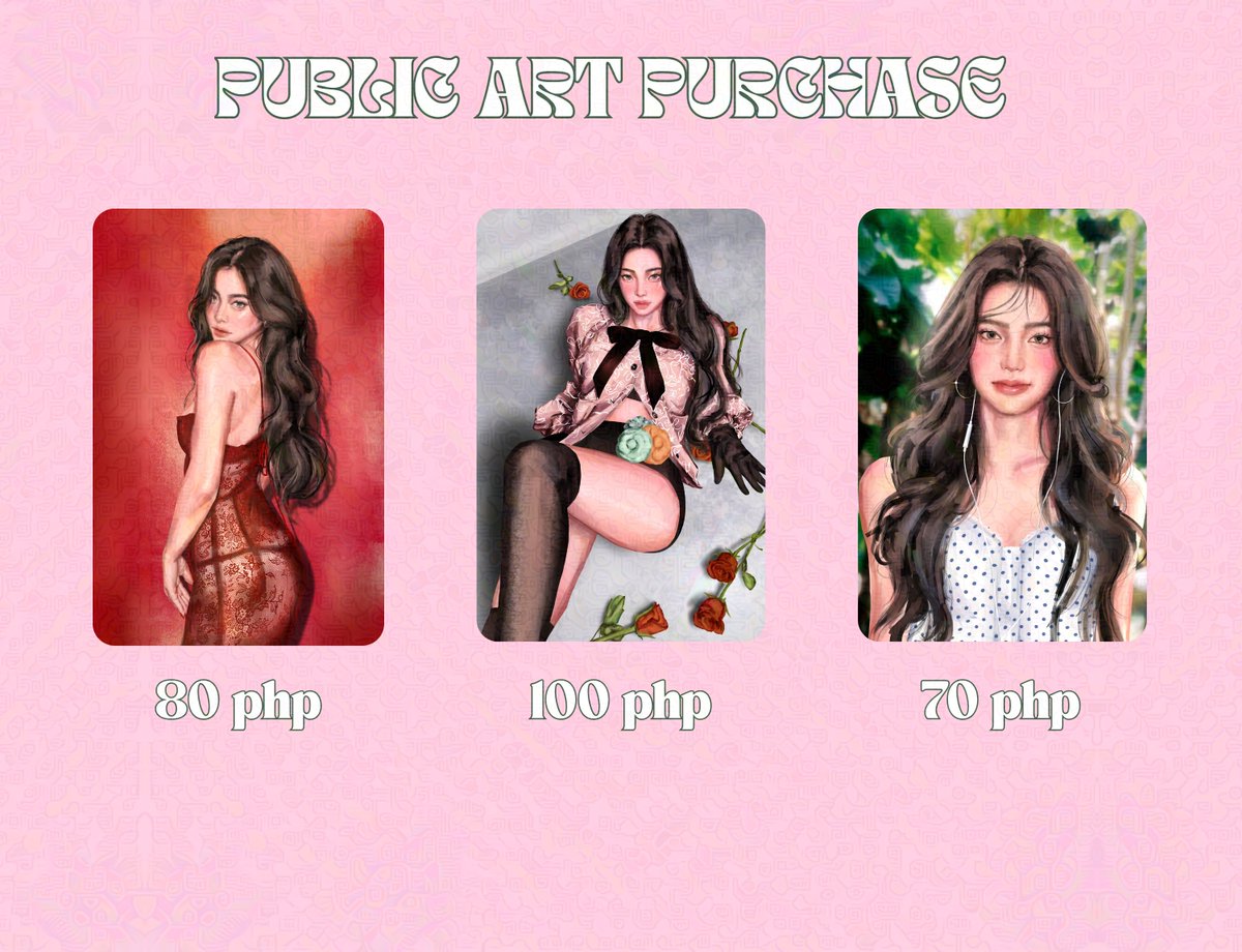 lusheerei's tweet photo. Good day! These artworks are available for purchase and rerun💌 if youre interested, please check out the GForm link below. Thank you!

https://t.co/Epk7egPifY https://t.co/LcEjM0s5Dc