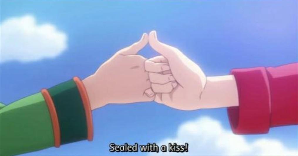nanituin's tweet photo. me gustaría ver a Gon y Killua prometiendose algo, para que al momento de hacer el juramento se note el contraste https://t.co/rxSJOIoIqM