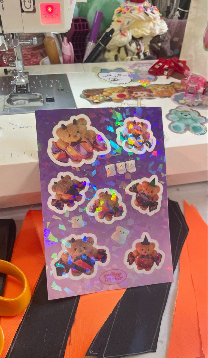 cookie_cherry_'s tweet photo. サンプル届いた！ギラギラでかわいい😈 https://t.co/8uANOtVbzi