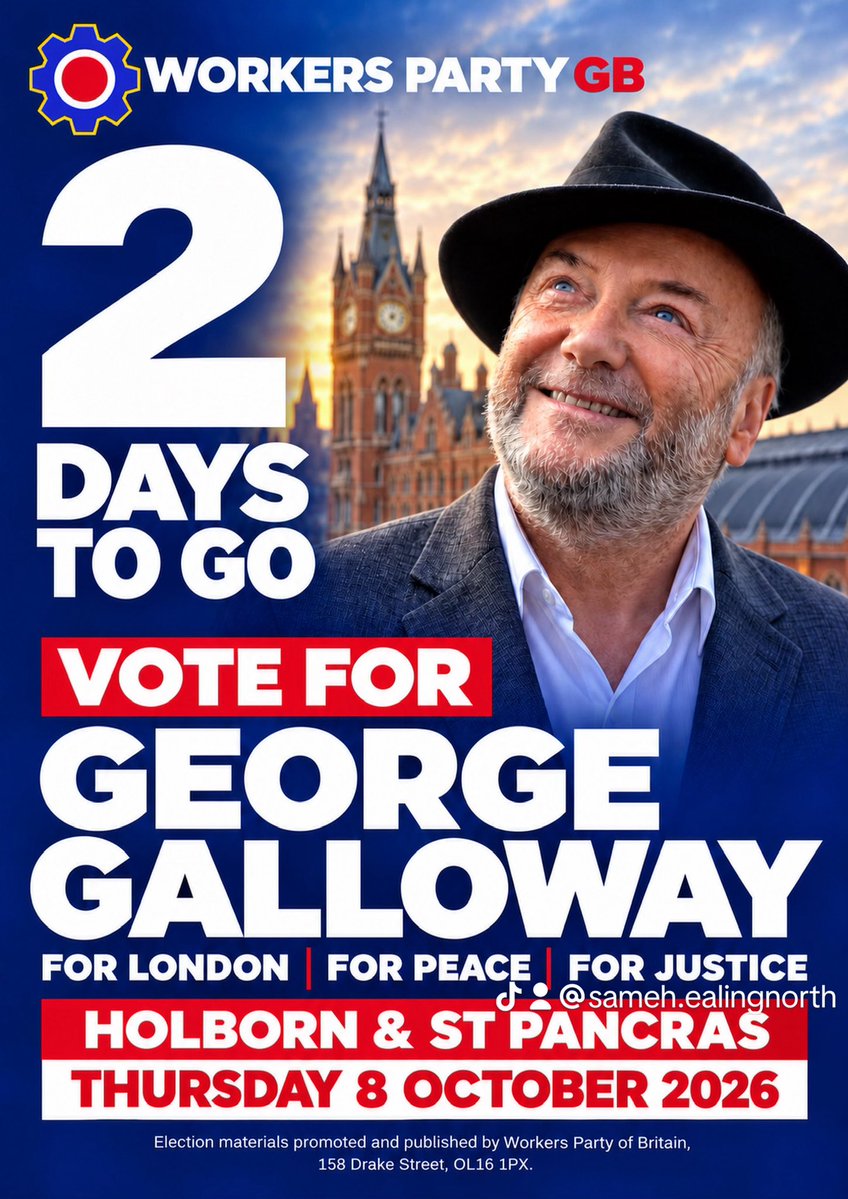 WPBLondon's tweet photo. Two days to go https://t.co/EGiQWeri1R