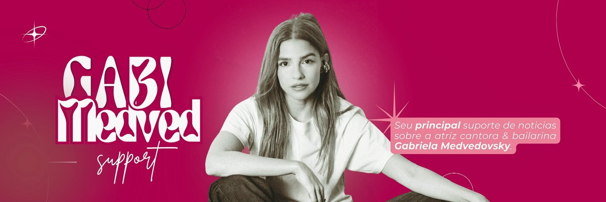 supportGabiM's tweet photo. ESTAMOS DE CARA NOVA!!!!

Seja muito bem-vindo Support Gabi medvedovsky 

sua mais nova fontes e atualizações informações diárias que vocês encontra tudo sobre atriz, bailarina e cantora
Gabriela Medvedovsky.

#GabiMedvedovsky https://t.co/Fu4OOTczun