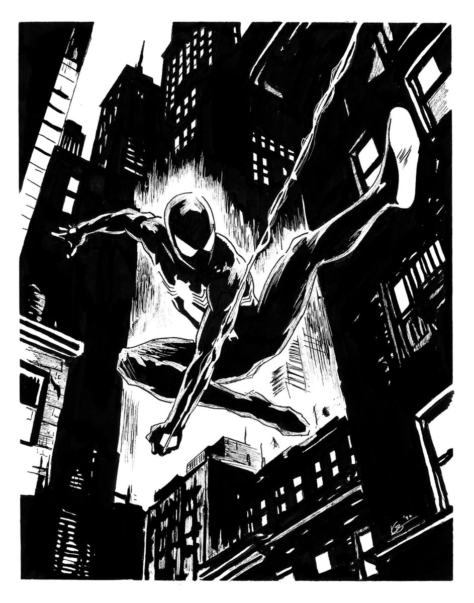 NOIRComics's tweet photo. Spider-Man https://t.co/Xh4OLPZYbN