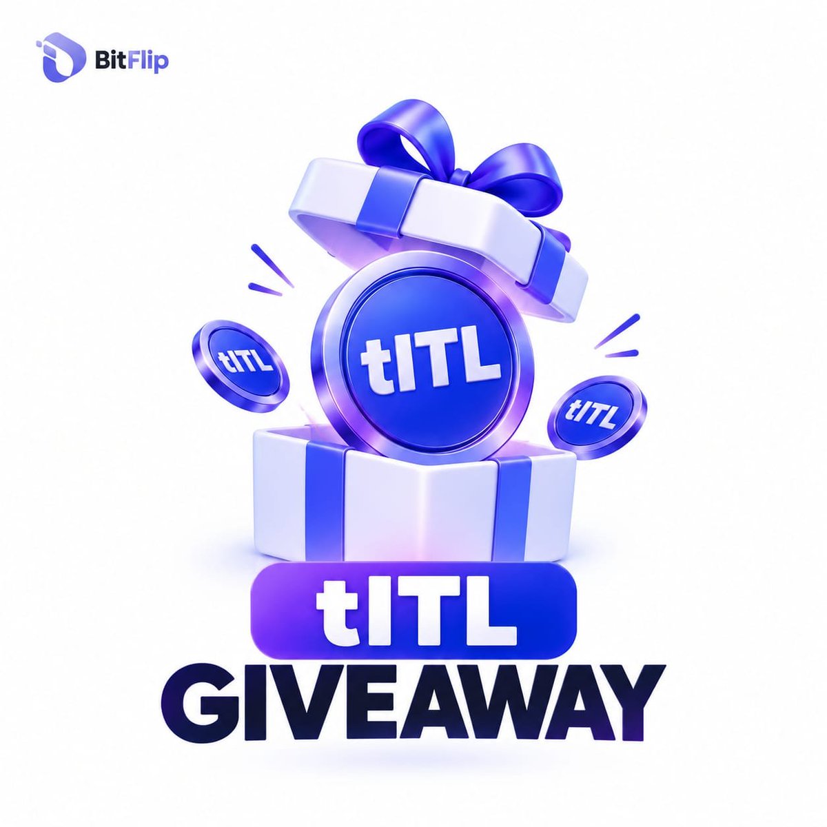 BitFlipITL's tweet photo. 🎁 BitFlip tITL GIVEAWAY! 🎁

A little tITL today could help you unlock exciting opportunities in the BitFlip ecosystem, including future NFT purchases. 

BitFlip will reward 10 random Linkers with 1 tITL each! 

How to participate:
✅ Follow @BitFlipITL
❤️ Like & Repost this post
💬 Comment your tITL wallet address

⏳ Duration: 2 Days

Don’t miss your chance to win 1 tITL! 

#InterlinkBitFlip #ITL #ITLG