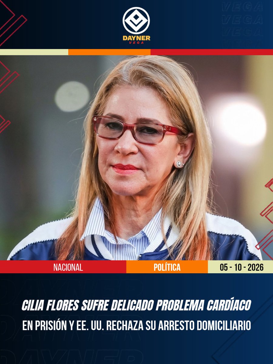 daynervegaofi's tweet photo. Cilia Flores, esposa del depuesto venezolano Nicolás Maduro, enfrenta un delicado problema cardíaco mientras permanece recluida en una prisión federal de Brooklyn.
 
​#ciliaflores #salud #venezuela #justicia #ultimahora https://t.co/Gbr3RlpBUM
