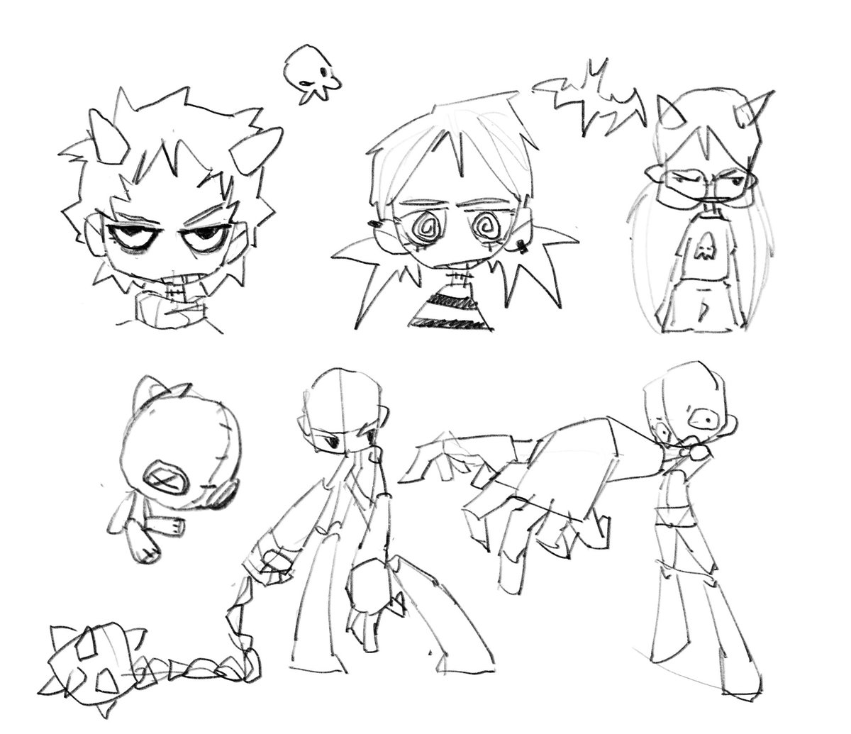 Rotnn_'s tweet photo. feeling holloweenie. done drawing 4 2nite. https://t.co/Skog7mkVGp