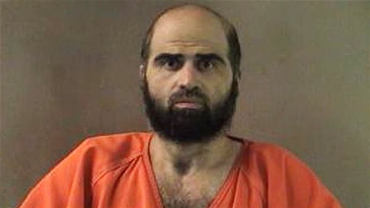BrotherRasheed's tweet photo. Nidal Hasan was born in America to Palestinian parents from the West Bank. They did not come here for a better life. They came to keep living the jihad inside the country that handed them freedom.

He was raised in a religious family, he went to the mosque where Anwar al-Awlaki, born in America to Yemeni parents, preached jihad against the infidels. Awlaki later became an Al-Qaeda recruiter.

America put Hasan in uniform, made him an Army officer, and gave him everything. His loyalty was never to that uniform. It was to the ummah. 

He opposed the wars in Iraq and Afghanistan, then turned on the soldiers preparing to deploy. He shouted “Allahu Akbar,” killed 13, and wounded 32.

Anwar al-Awlaki praised him:

“Nidal Hasan is a hero. He is a man of conscience who could not bear living the contradiction of being a Muslim and serving in an army that is fighting against his own people.”

He also said the only way a Muslim could justify serving in the U.S. Army was to follow in Nidal’s footsteps.

The Pentagon now says he will face a firing squad. He is going to die for what he did.
Do you support his execution?