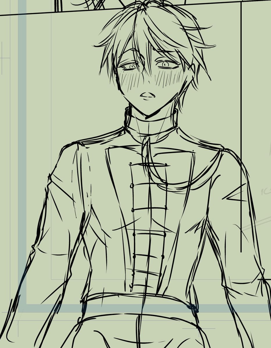seisanrain's tweet photo. #wip  
下書き終了👐
気に入ってないコマが2箇所あ���のでペン入れで何とか乗り切りたいところ https://t.co/94DXo7UxcA