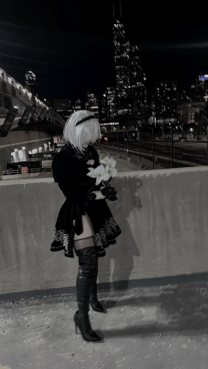faithrepIicant's tweet photo. my 2B cosplay https://t.co/e930EA6iqy