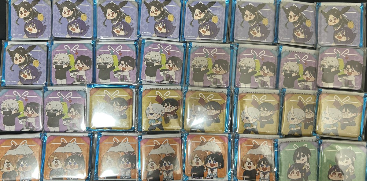 ds_dlm's tweet photo. 【交換/譲渡】妖怪学校の先生はじめました！ 妖はじ ミュージアム 特典 グッズ

求:お月見恵比寿缶バ＞お月見恵比寿カード＞カレンダー倉橋＞他恵比寿グッズor定価と送料

譲渡:画像のもの https://t.co/lssJnsHa9j