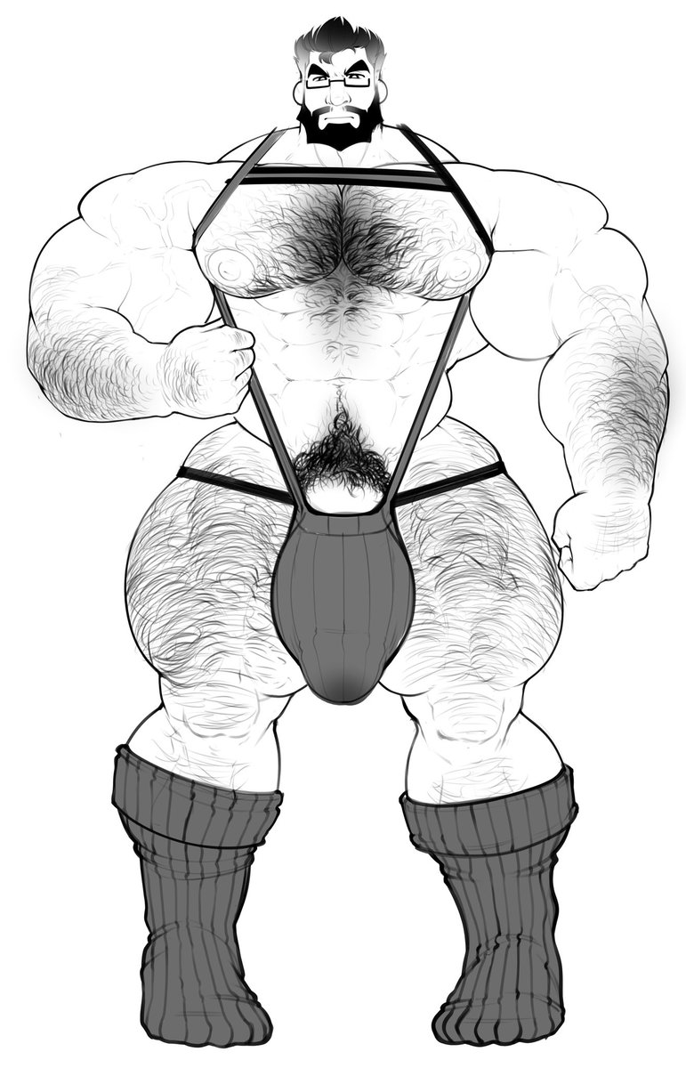 PasturJoe's tweet photo. Meet Dean Rohan 😈

(Didn’t want the scrapped part to go to waste, so here it is)

#bara #nsfw https://t.co/SuKV5qGb2J