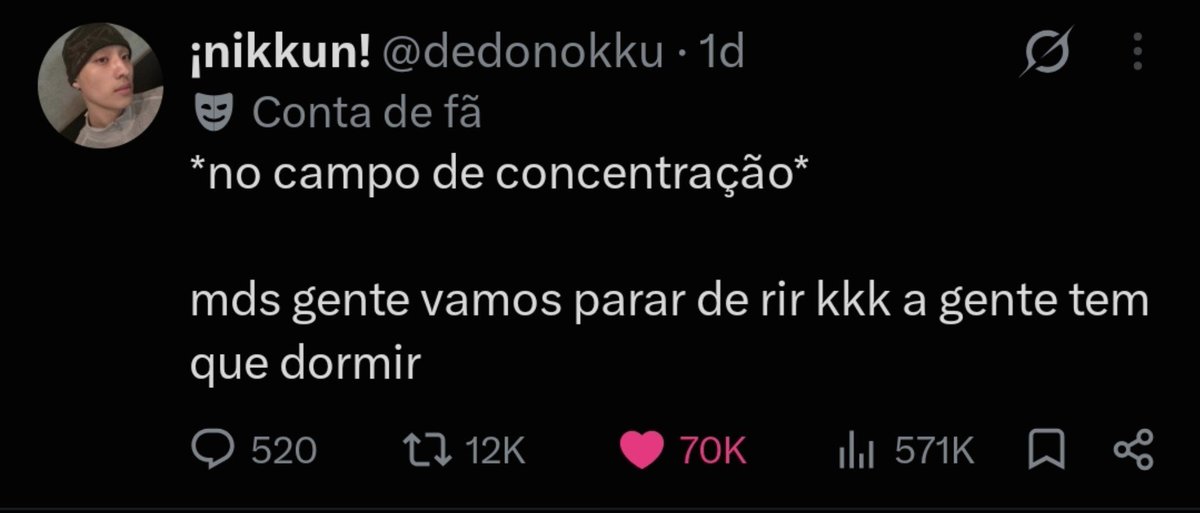 hundredblake's tweet photo. @acostumadinha eu ri tanto com esse aqui KKKKKKK https://t.co/gKvntGlJTN
