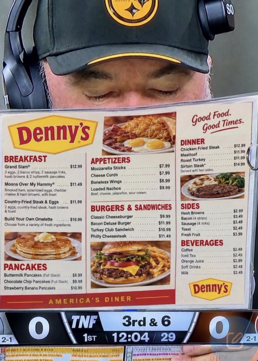AverageAd24's tweet photo. @HoustonTexans No thanks, Mike McDouble prefers Denny’s https://t.co/3mNoSJKTVq