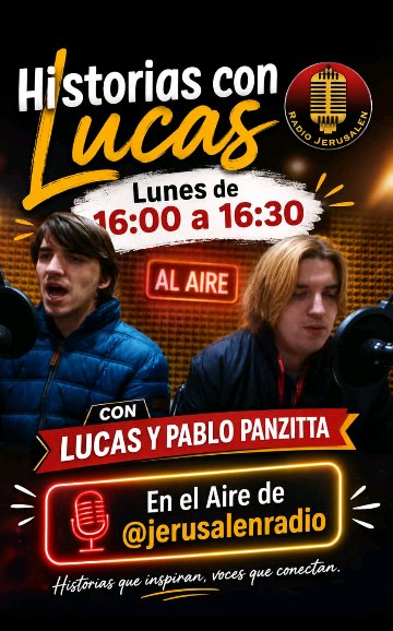 LA41846937's tweet photo. Hoy fue un excelente programa de Historias con Lucas.
Acá te paso el link del vídeo: https://t.co/38WPrp2BAA https://t.co/YCU96YCs1n