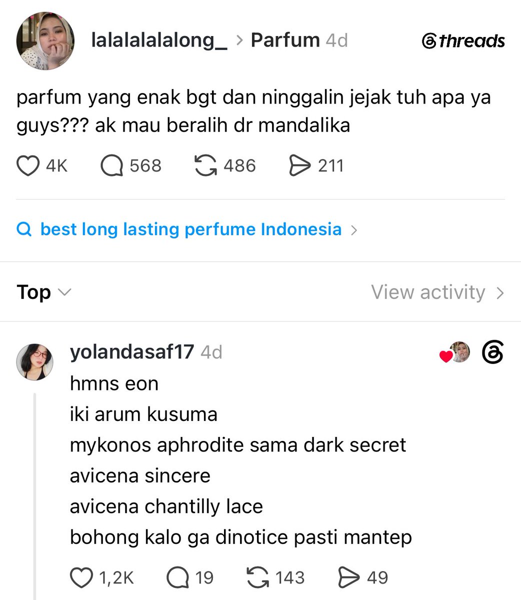 antariksakita's tweet photo. Baru kali ini setuju BGT sama orang...

taste parfum kakaknya bagusss bgt

apalagi yang... https://t.co/0OfXxaUzSP