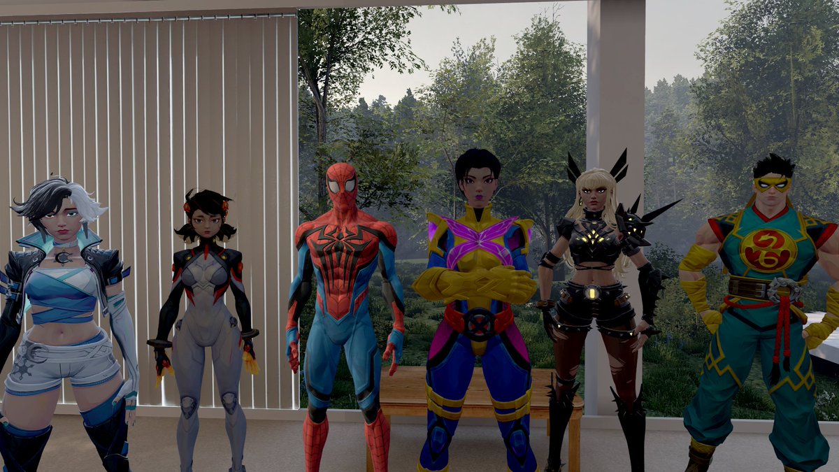 TheDok1998's tweet photo. [Team Guardian] Chapter 1 Part 3
New Day 

#MarvelRivals #SpiderMan #Psylocke #magik #peniparker #LunaSnow #ironfist #IronMan #SpiderSai #TeamGuardian #SFM #sourcefilmmaker #3d #fanart #comic https://t.co/ObHcMSWdac