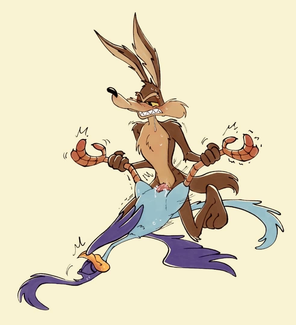 aruma____'s tweet photo. Bro was happy to go back at it.

I have this head canon that instead of moaning the roadrunner would sound like those silly clown horns.

#roadrage #wileroad #wilerunner #looneytunes https://t.co/3pMNOzbC1A