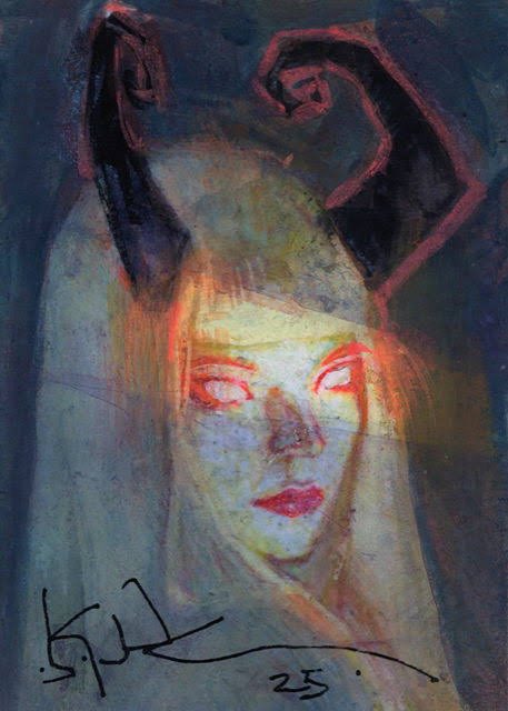 magikrhood's tweet photo. my favorite magik pieces by bill sienkiewicz https://t.co/i1W9fYRYS7