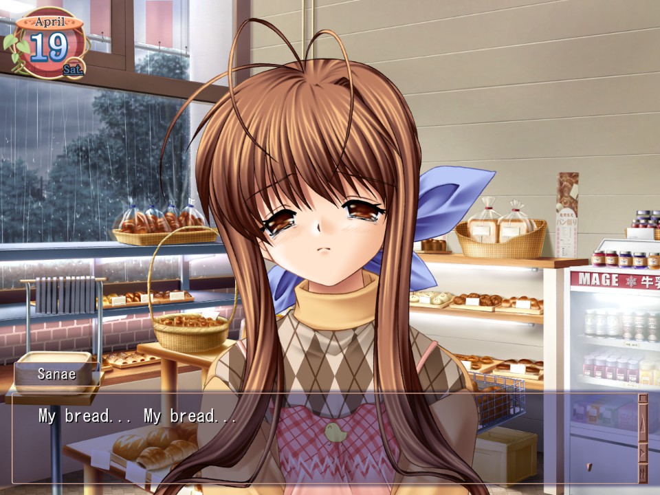 0n1g1r1Sempai's tweet photo. (......Don't worry, I like your bread, Sanae.....just don't let me try it plz -v-;)

Happy birthday to Nagisa's sweet and endearing mother, Sanae Furukawa! ^v^)>🎂 https://t.co/FFR50aF9Mx