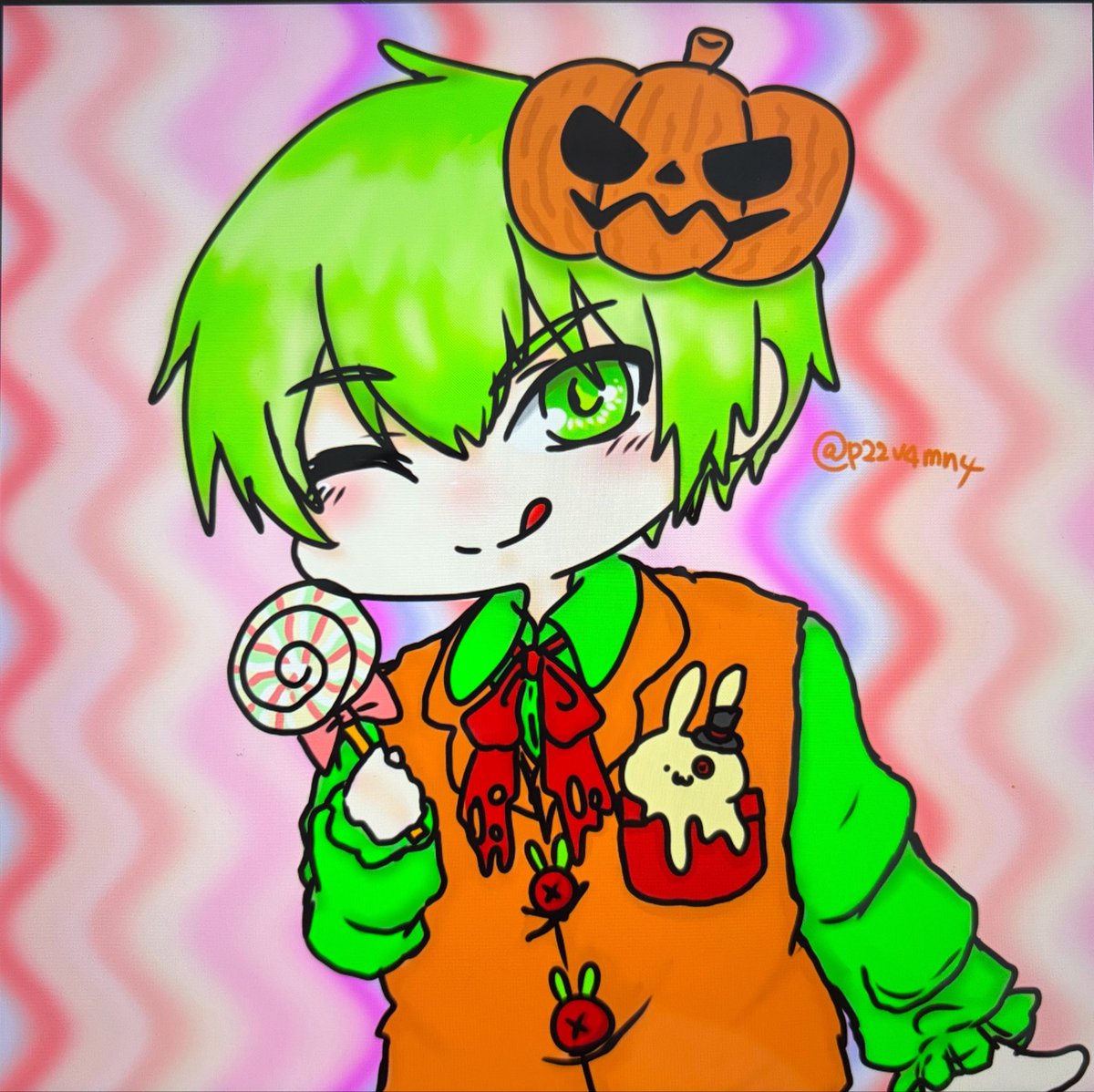 p22v4mn4's tweet photo. ハッピーハロウィンめろんさん

#フロートめろんFA https://t.co/OBN5ovUHmN