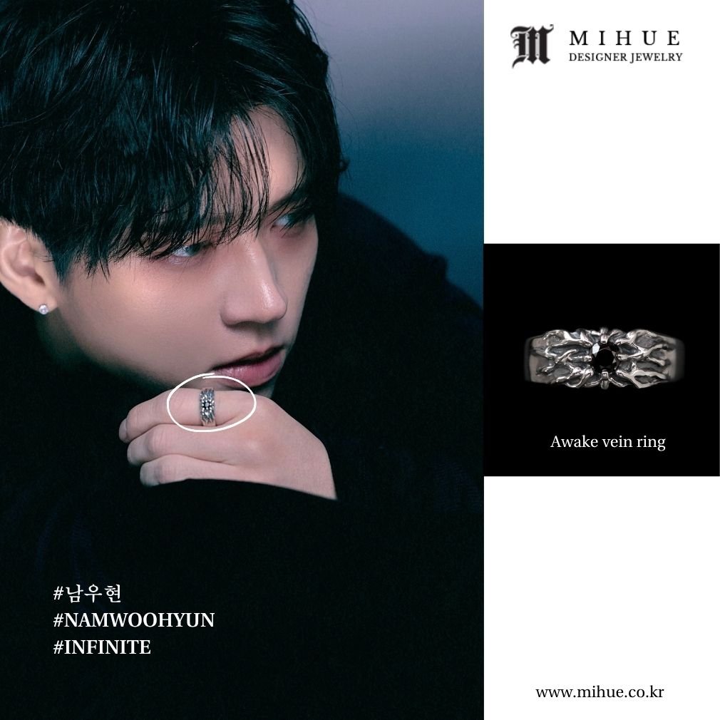 TMihue7806's tweet photo. {Namwoohyun with MIHUE}
남우현 Namwoohyun 착용
Awake vein silver ring

https://t.co/6J1BfVUoNw
@NWH_officialtwt 

#남우현 #NAMWOOHYUN #INFINITE https://t.co/Wt9JAqvOfM
