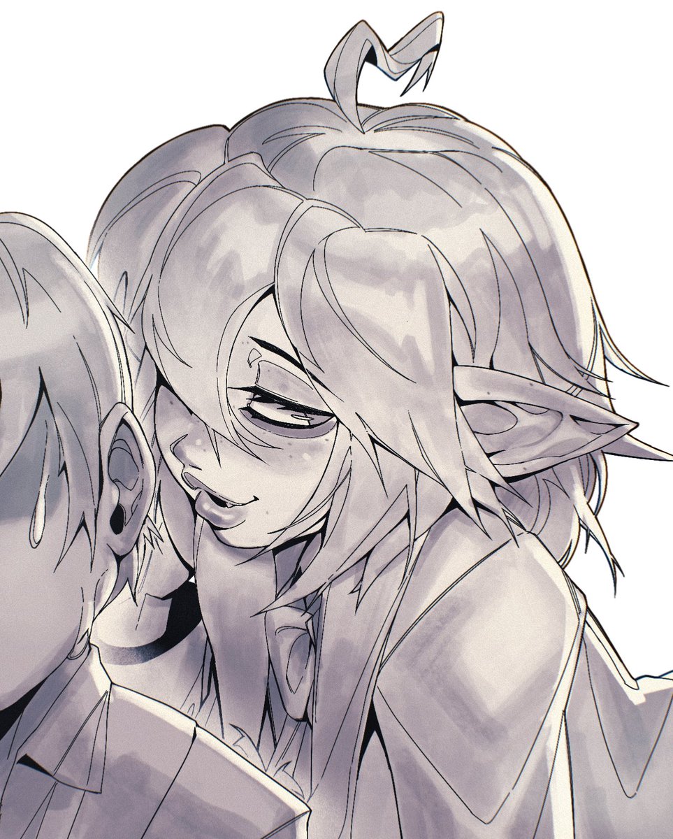 NotEstyy's tweet photo. "But you know, senpai, if it's you I wouldn't mind showing you～" https://t.co/ZpUXmhdEXn