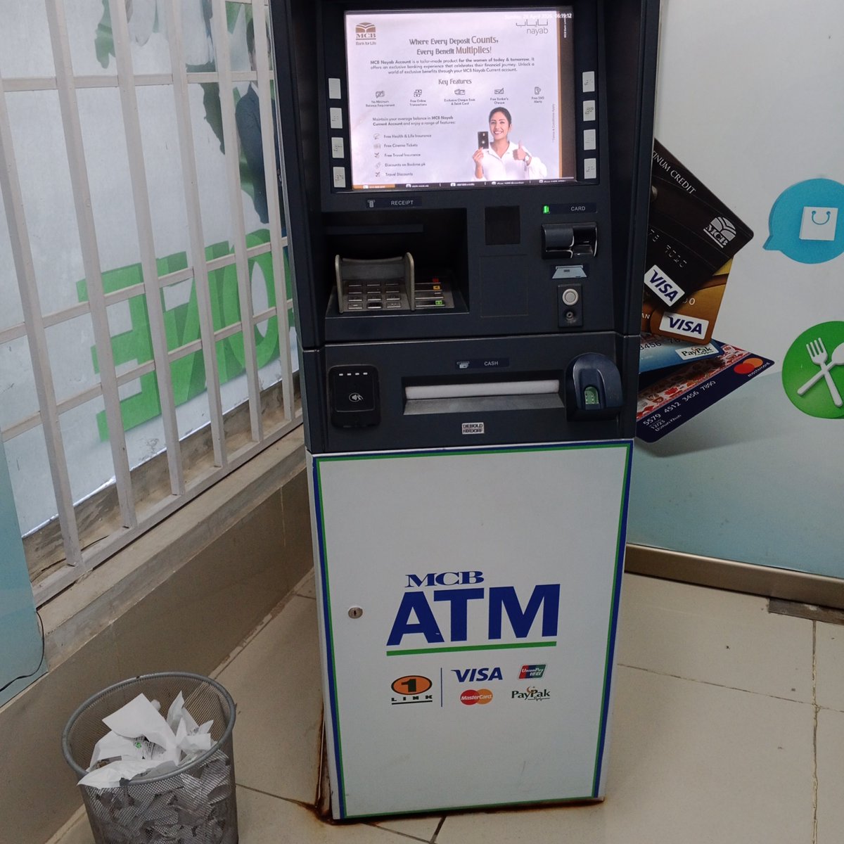 farooqpsx100's tweet photo. @MCBBankPk !
You are my favorite brand. You guys are upgrading your ATMs to CDMs, kindly upgrade this branch to CDM as well. It is a requirement of every individual in the society. Thankyou!

#mcbbank #cdm #atm #upgrade #businessmatters #customercare https://t.co/G01nPfMS79