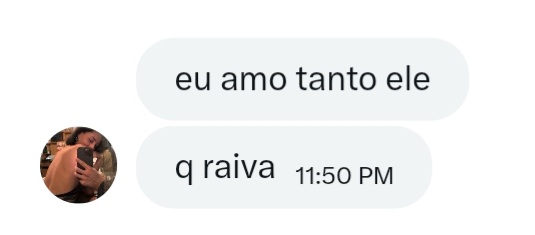 writtenbybowery's tweet photo. minha namorada falando pros outros que me ama, aí eu apareço e ela fala pra mim q me odeia https://t.co/Sy2WXf9n1u