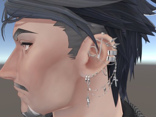 akiravrchat's tweet photo. 初めてなのに非対応アクセサリーをつけてみた(*ﾟ∀ﾟ*)
#VRChat️ https://t.co/J9FnOf8fQa