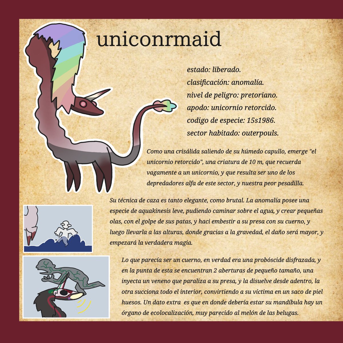 MStoeff97500's tweet photo. Saludos, este sería mi primer oc para la dinámica de las #stingsonas espero que les guste.🦄🩸🩸🩸
#outersonas #itcamefromtheouterbacks https://t.co/hD3243n7mV