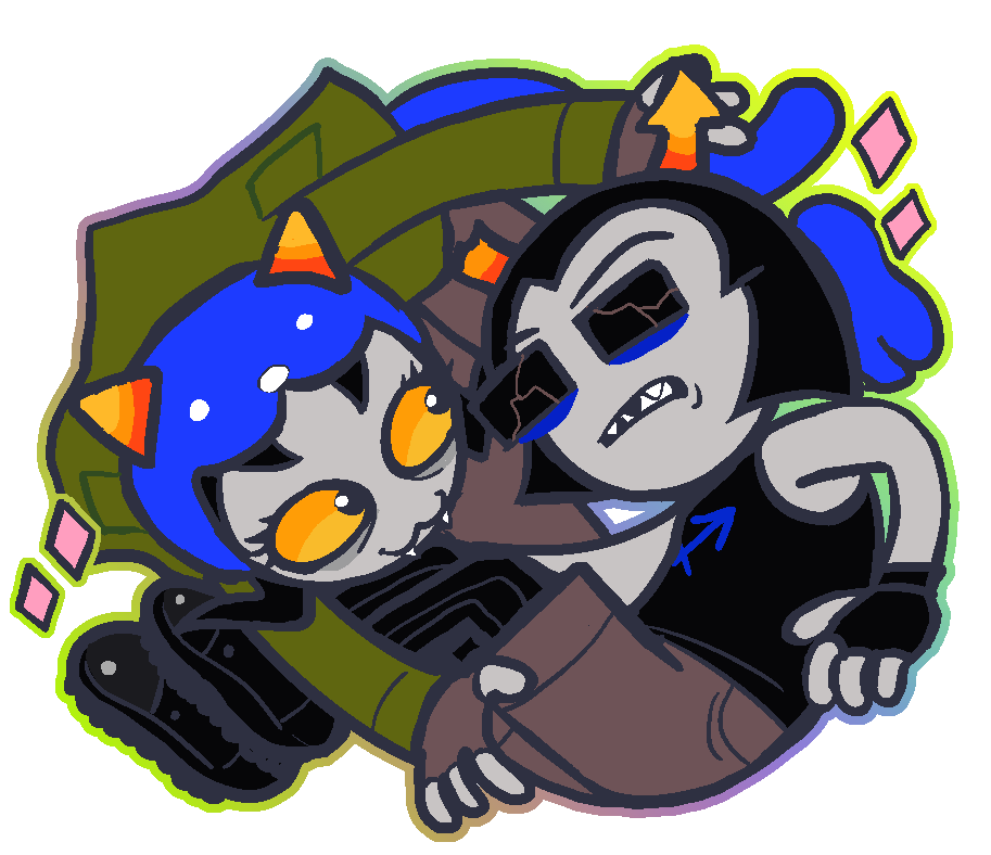 entropicbias's tweet photo. new keychains and stickers!! arasol, meowrails, davesprite, and jasprosesprite! thank you guys for 400+ sales!! :D 
https://t.co/LJtlzBGfT5 https://t.co/2LK4nmGuP3
