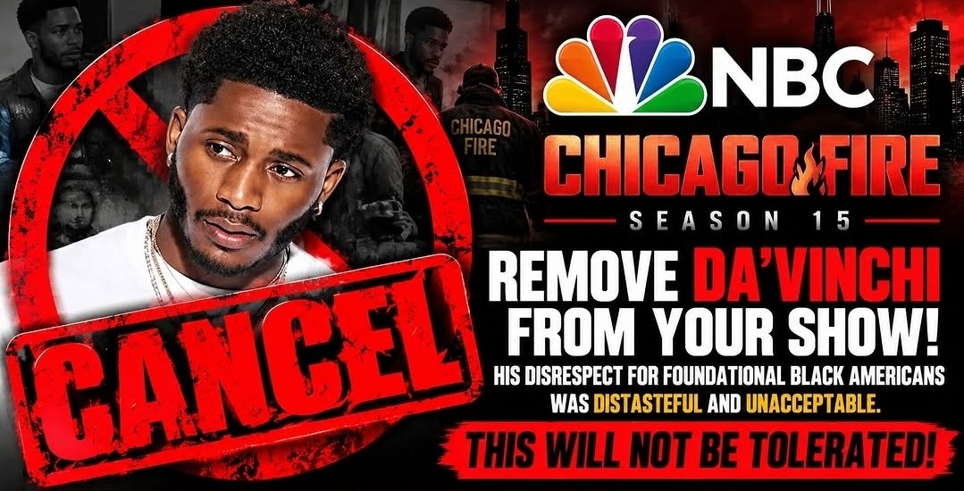 WeAreNotDaSame1's tweet photo. #CancelDaVinchi #ChicagoFire #NBC #NBCUniversal #FBA #Freedmen
We Damand.
@nbc @NBCUniversal @NBCSChicagoFire
Cancel @daVinchijuste employment.
Normalize knowing just because you are melanated doesn't mean you cant be Anti Black American.
Hey @nbc @nbcuniversal @nbcchicagofire, it’s time to address why Da’Vinchi is still on Chicago Fire after his disgraceful comments on Funky Friday. We will not tolerate his anti-Black American rhetoric. To sit on a platform and call Black Americans "lazy" "incompetent," and tell us to "just move on" from slavery is an absolute slap in the face. We are the descendants of Freedmen, the people who built this country from the ground up, paving the way with our blood, sweat, and labor so that everyone including him, who is a melanated 🇭🇹 immigrant, could have the opportunities they enjoy today. To dismiss our struggle, ignore the systemic barriers we still fight for, and label us as lazy is both historically ignorant and deeply disrespectful.
Keeping someone who openly devalues Foundational Black Americans on your roster is a massive liability. It tells your audience that NBC is okay with platforming anti-Blackness and historic revisionism. You cannot benefit from Black viewership while employing people who actively degrade us.Do the right thing and remove Da’Vinchi from the show. We won’t tolerate this disrespect.