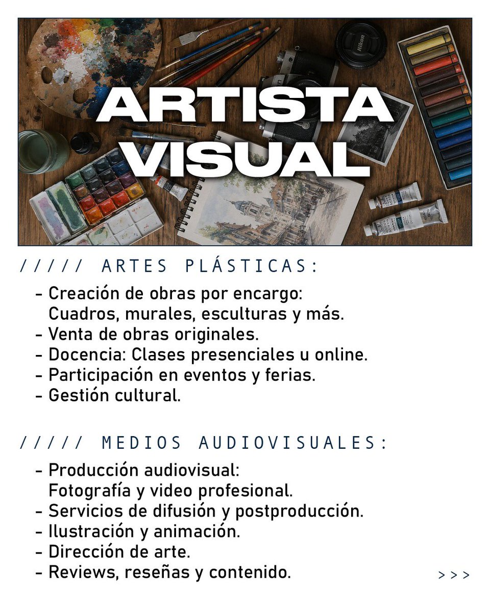 yago_granada's tweet photo. Esto es parte de lo que pongo a disposición:
- 🎨 Artes Visuales (plásticas y audiovisuales).
- 📐 Diseño (editorial / identidad de marca / branding).
- 🎸 Músico (tanto en estudio remoto / presencial como en vivo). https://t.co/5k3iLx0CkA