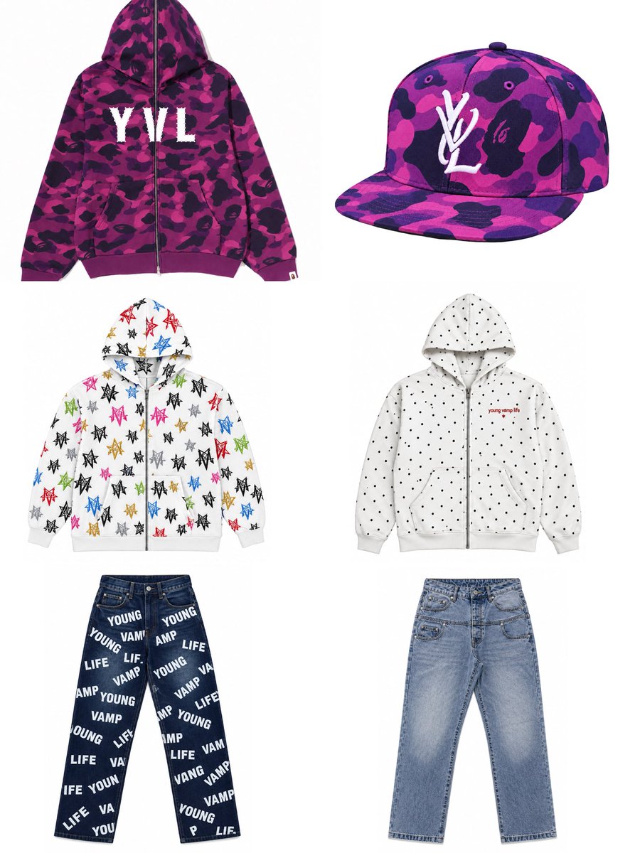 Lidesty's tweet photo. A crazy amount of new YVL merch is now available for purchase, ranging from $25 to $550 🚨 https://t.co/sKdeVnevPJ