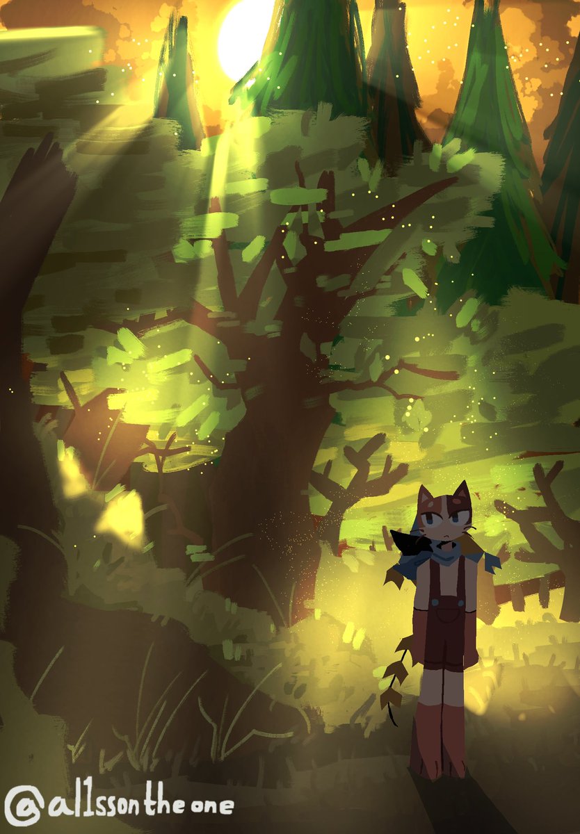 Al1ssonTheOne's tweet photo. No space for kites here. 

Day 6: walk in the forest
#fpeartmonth #fpe https://t.co/4AC28oA7mj