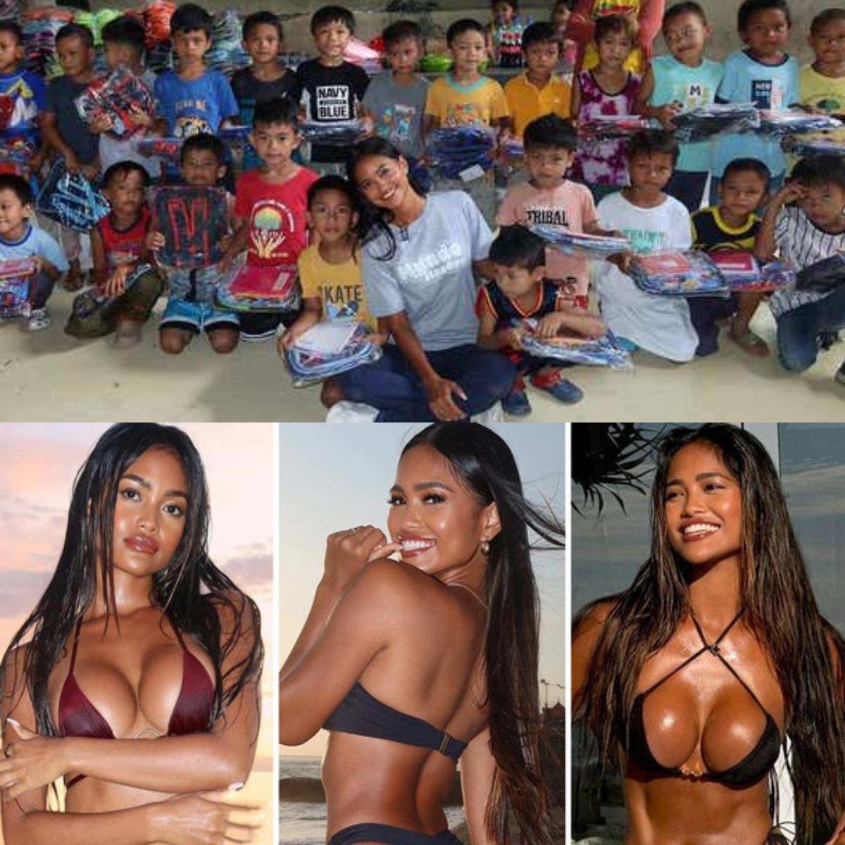 viratweett's tweet photo. Filipino Model Maeurn Smiles Uses Money Made On OF To Build School In Her hometown my respect to her 📈❤ https://t.co/AwPKh8peaq