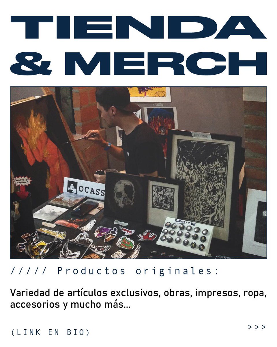 yago_granada's tweet photo. ¡TIENDA ONLINE ABIERTA! ⚠️

Ya está disponible el catálogo con proyectos que he venido trabajando en mi estudio. La idea con este espacio es que puedan adquirir mis obras, proyectos y coleccionables que estaré publicando poco a poco cuando quieran. https://t.co/jq8O4ofX0j