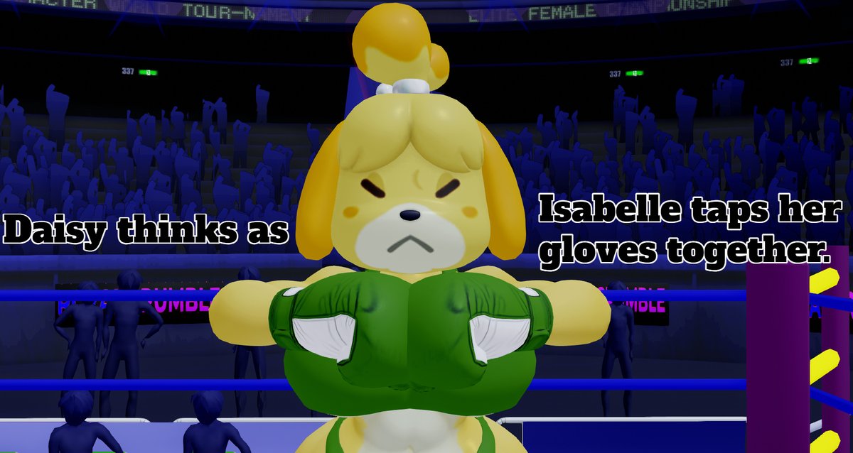RiftTownega's tweet photo. (Daisy Vs Isabelle) Part 2 out of ??? https://t.co/p5hc0wa9pd