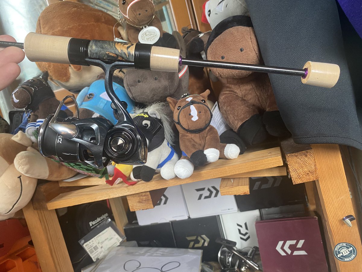 inapoo_staff's tweet photo. 実釣してみてグリップ気に入らなかったらオンリーワンに駆け込む所存であります。 https://t.co/L2ji4Vg1bK