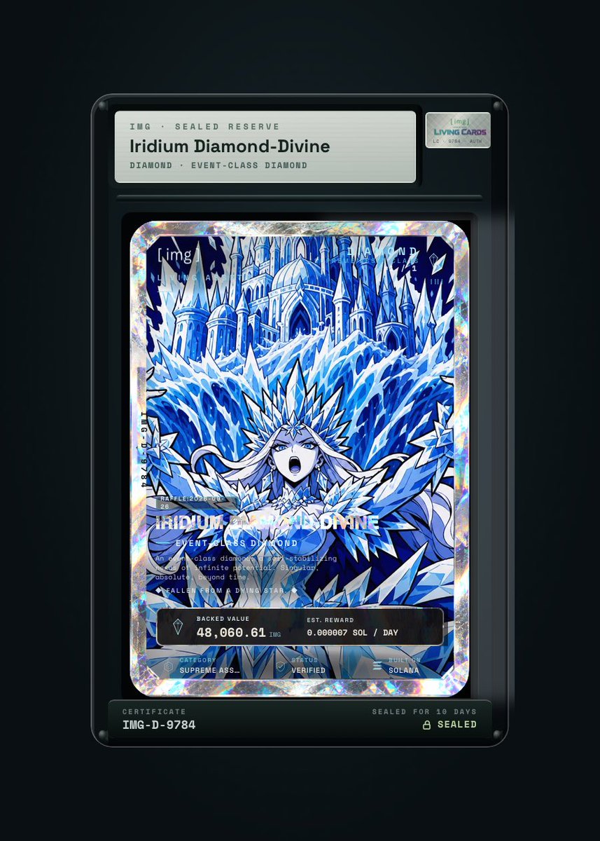 d_allen99's tweet photo. @IMGProtocolHQ @solanagaming @IMGLivingCards @IMGLivingCards makes me feel like a kid in the early 2000s discovering pokemon

A new era in TCG has begun https://t.co/V6UzNtDzZd