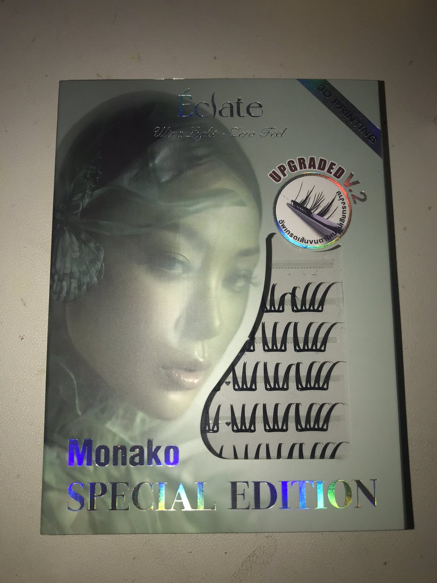 leejiayanmaeka's tweet photo. ส่งต่อ ขนตา โมนาโกะ  monako eclate โมนาโกะ 25฿

ส่ง 40฿ รับก่อน 13:00 ส่งวันนี้ค่า ให้คนพร้อมโอน

เหลือตามในรูปค่า เพิ่มเติมได้

#ส่งต่อเครื่องสำอาง #เครื่องสำอางมือสอง #เครื่องสำอางค์มือสอง #ส่งต่อเครื่องสำอางมือสอง https://t.co/TuthqyhEbu