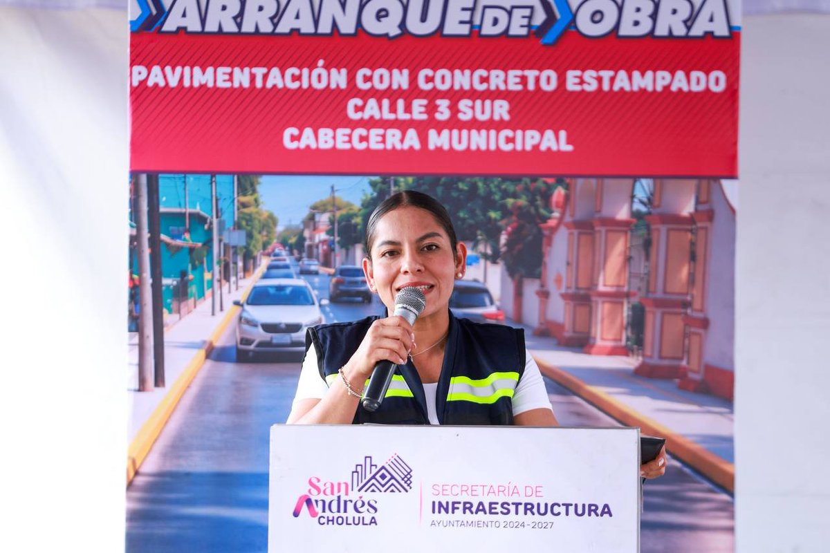 vmpuebla's tweet photo. Metrópoli| San #Andrés Cholula arranca etapa de #obras de impacto para #transformar la #movilidad
@LupitaCuautleT
@SnAndresOficial
#VisiónMetrópoli
Visítanos
https://t.co/9JQHsAmF4B
https://t.co/5UoFlEqeYg https://t.co/vv5KqUVM4G