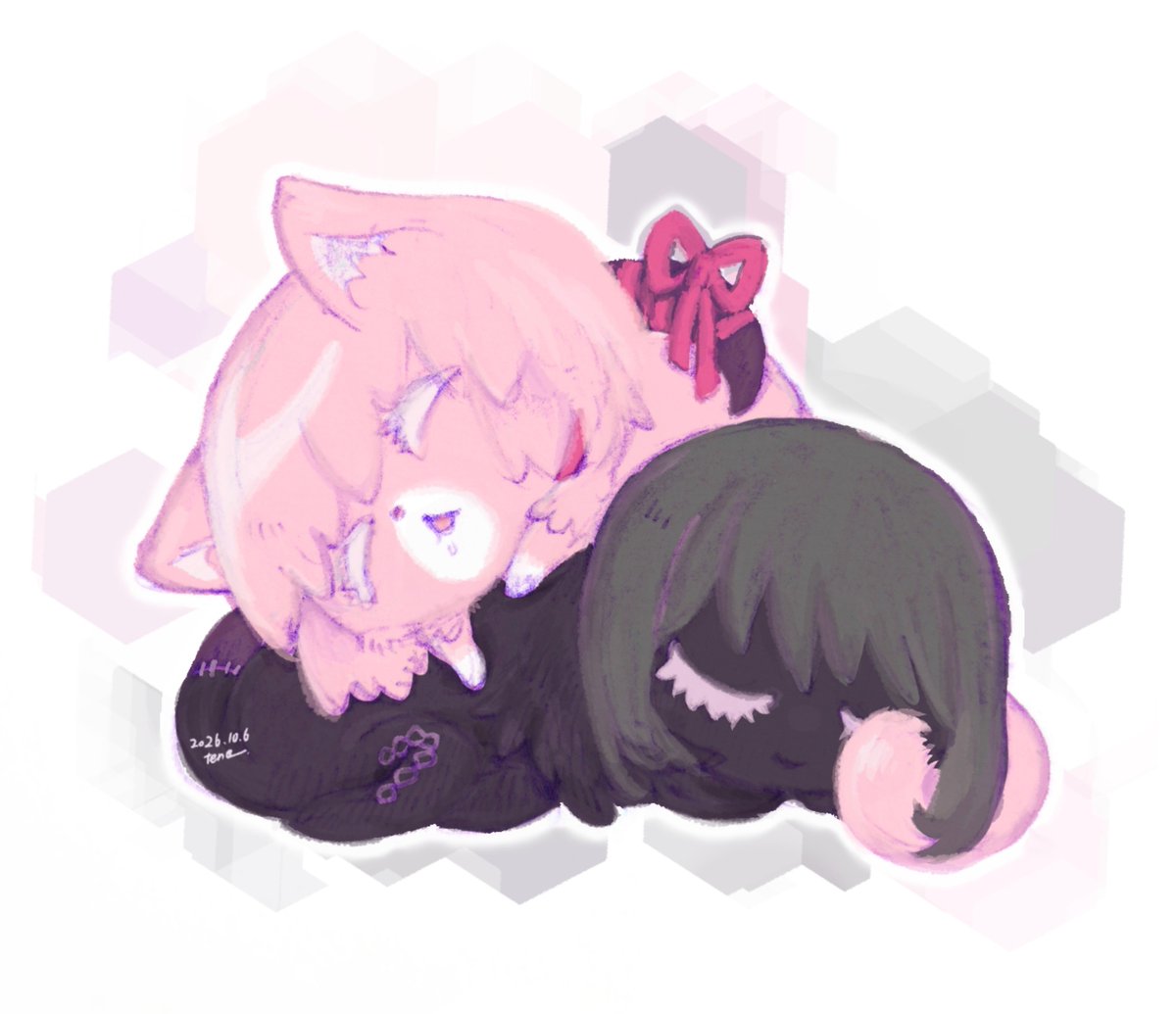 teeenta's tweet photo. 🐈️🎀🦎。 https://t.co/A2ROCUnKWZ