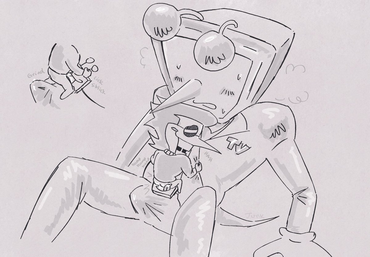 Junkyardofspam's tweet photo. Day 5: TV Belt #spamtennakinktober2026 
(I skipped a few days but I’ll come back) https://t.co/sH629gvyi2
