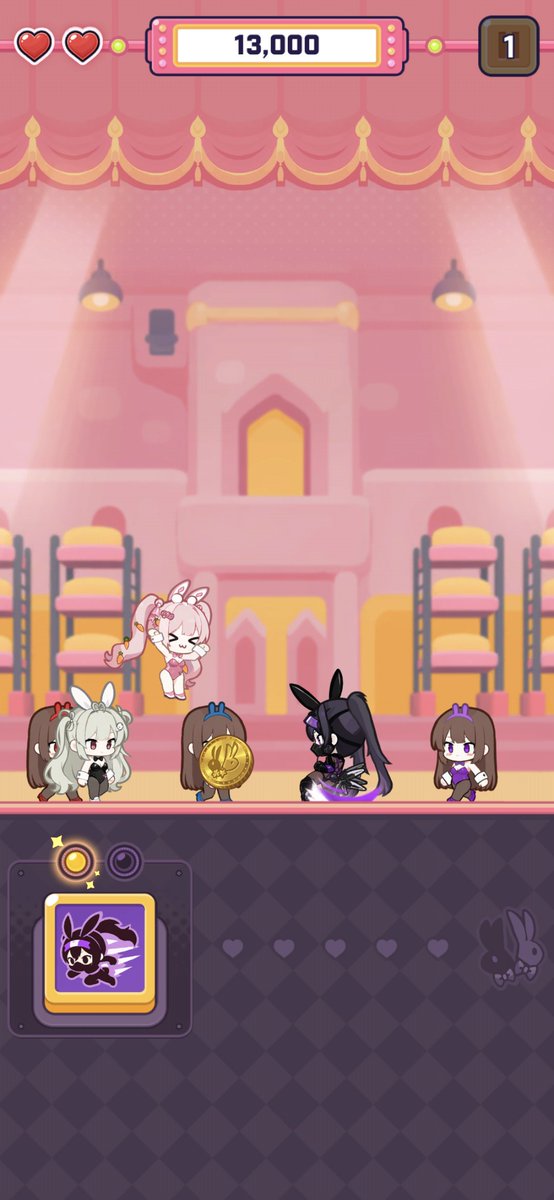 finalheavengooo's tweet photo. 今回のニケのミニゲームぴょんぴょん跳んでくるアリス可愛い。倒されても嬉しそうなのがまた可愛い https://t.co/DHST8r7vE4