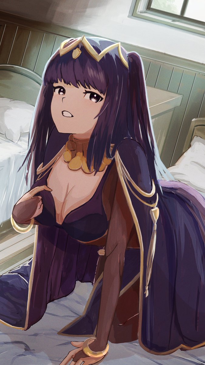 azusagawa831's tweet photo. FE覚醒　サーリャ
#FEH　#FEHeroes　#FEヒーローズ
遅くなったけどサーリャです
おそらく宿屋かどっかでルフレを誘ってるサーリャです。 https://t.co/l67gpY1Epw