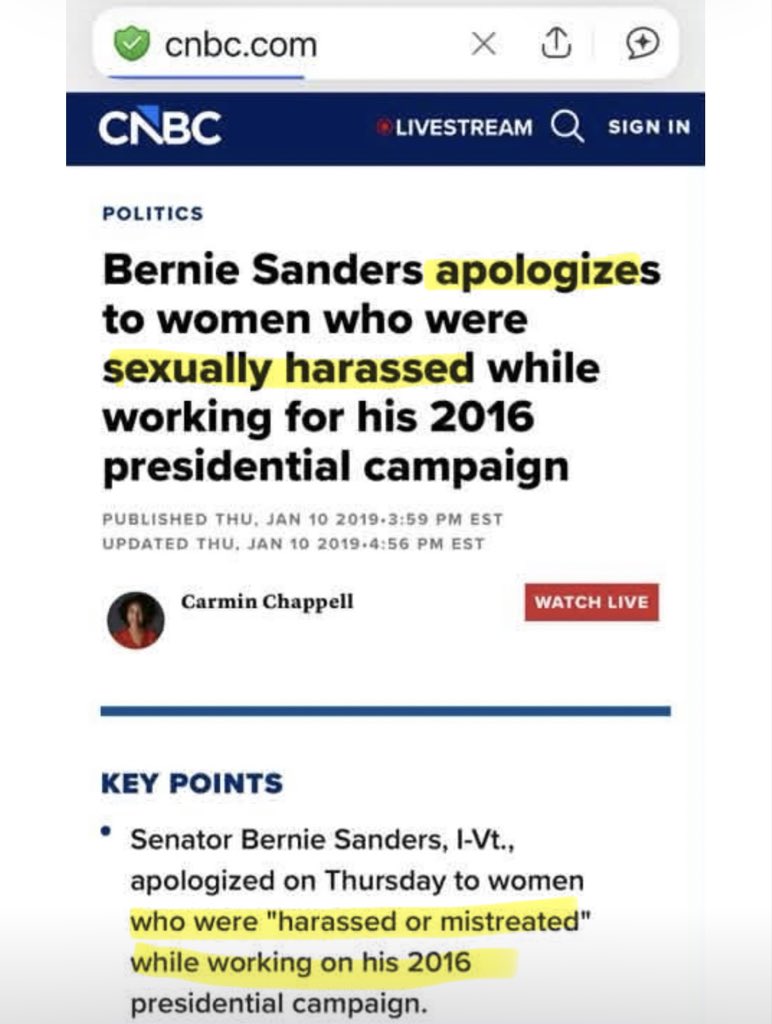 Tijuanaalavits's tweet photo. @BernieSanders SAYS A DC RAPIST https://t.co/UkGJuisRSa