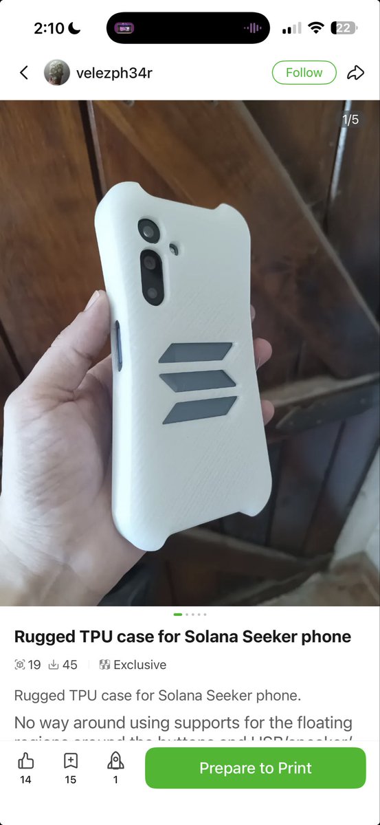 metasal's tweet photo. Whoa! Who made this? @solanamobile 

@SOLYD_STORE in disbelief https://t.co/1vrSdbi43V