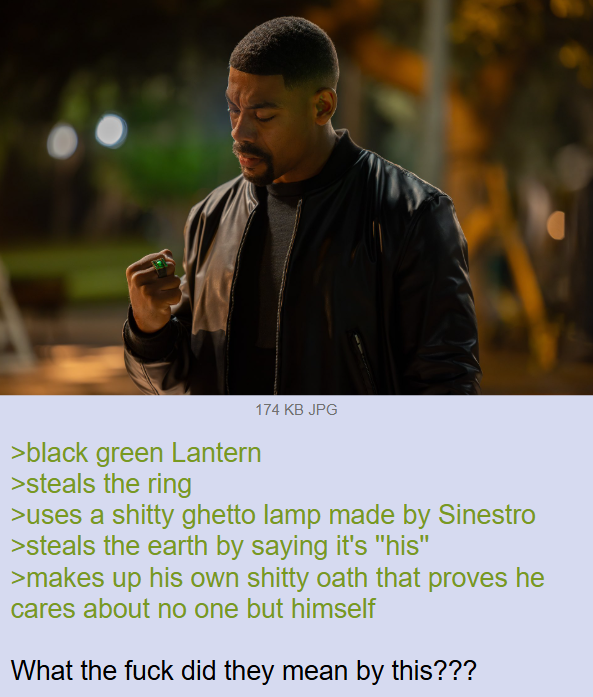 ShitpostRock's tweet photo. Leave it up to a progressive to write the most racist depiction of a character https://t.co/jMG5gyPOSK