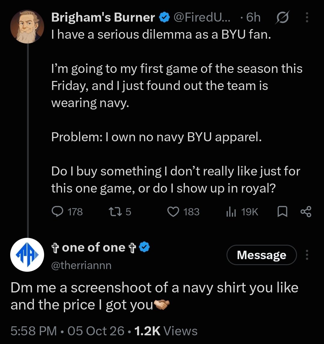 FiredUpCoug's tweet photo. Officially the coolest interaction I've had on X.

@therriannn we don't deserve you!

Hoping it works out to meet you after the game so you can sign my shirt as planned.

Thanks for making my month! https://t.co/iatwN8orU3